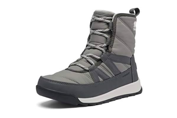 Sorel  Whitney 2 korte kanten waterdichte winterlaarzen voor dames, Grijze steengroeve, 42 EU