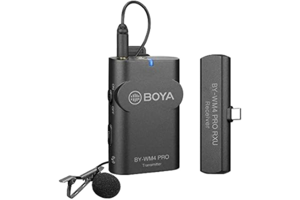 Boya BOYA Mikrofon Lavalier Trådlös BY-WM4 Pro K5 USB-C