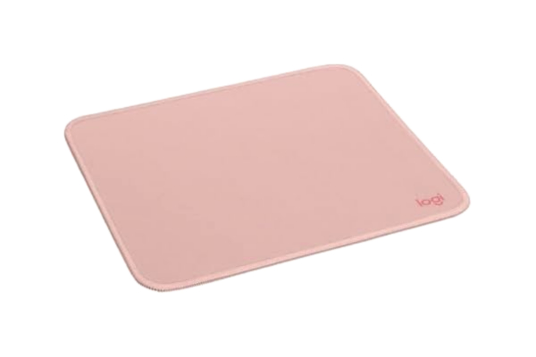 Logitech  Mouse Pad - Studio Series, Musmatta för Dator med Anti-slip Gummibas, Friktionsfritt Glidande, Spillresistent Yta, Hållbara Material, Bärbar, i en Fräsch Modern Design - Rosa