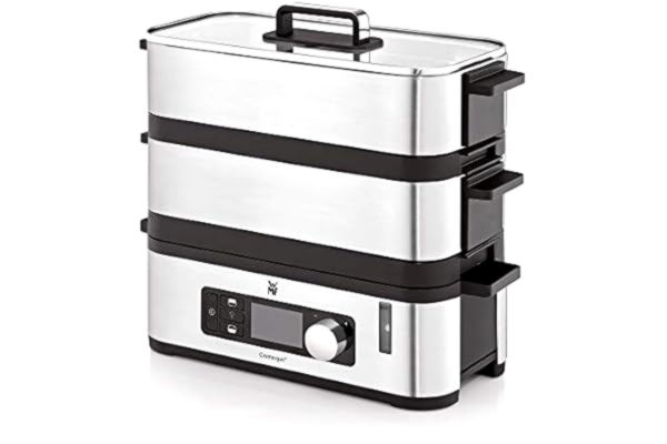 WMF  CE Kitchenminis Vitalis E Steamer, Stainless Steel, Multi-Colour, 37 x 31.5 x 37 cm
