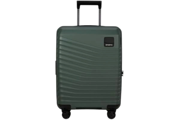 Samsonite  Intuo - Spinner S, Expanderbart Handbagage, 55 cm, 39/45 L, Grön (Olive Green)