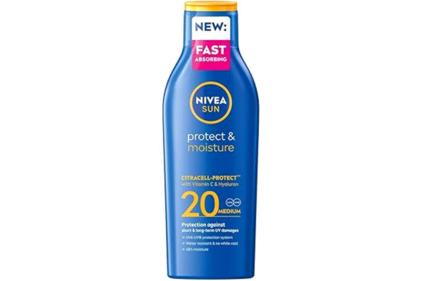 Nivea NIVEA SUN Solkräm Protect & Moisture Sun Lotion SPF20 200 ml