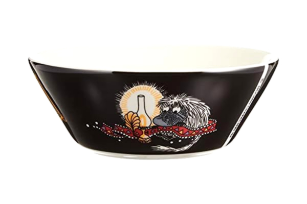 Arabia  1019833 MOOMIN BOWLS skål, porslin, 15 cm, svart