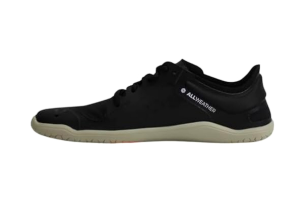 VivoBarefoot VIVOBAREFOOT Primus Lite IV All-Weather Tränare för Män, Obsidian, 43 EU Bred