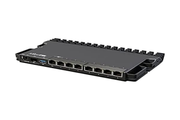 MikroTik  RB5009UG+S+IN - Router 10GbE, 2.5GbE - monterbar på stativ