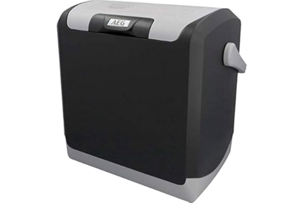 AEG Automotive  Glacière thermoélectrique KK 20 litres 12/230 V pour Voiture et Prise de Courant Gris
