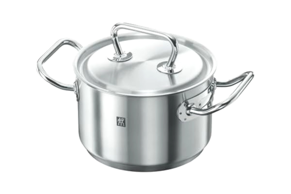 Zwilling ZWILLING Twin Classic kastrull med lock, 16 cm, 2 L, lämplig för induktion, rostfritt stål