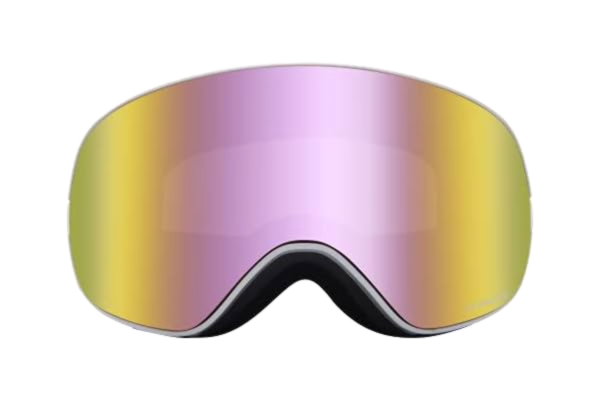 Dragon  Man snöglasögon X2S med bonus lins – whiteout med Lumalens rosa jon + Lumalens mörk rök