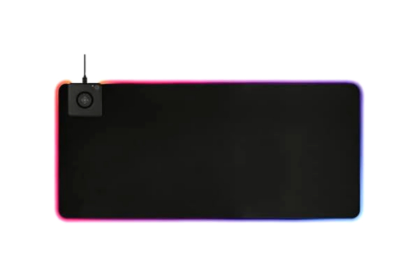 Deltaco DELTACO GAMING RGB musmatta snabb trådlös laddning