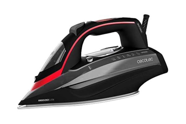 Cecotec  Stacja parowa 3D ForceAnodized 950 Smart i-Pump. kompaktowa, wyrzut pary 230 g/min, anodowana stopa żelazka, stała ilość pary 65 g/min, zbiornik 400 ml, ekran LED, wysoka wydajność 3100 W.