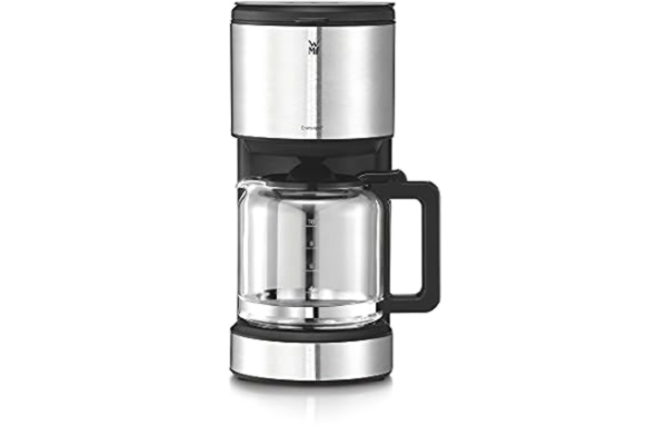 WMF  0412150011 Stelio Glas Kaffebryggare 1,25l 10-Koppar Extern Nivåindikator Droppstopp Översvämningsskydd Automatisk Avstängning 1000 W