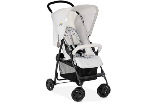 Hauck  Disney Lightweigt Pushchair Sport / Compact Folding / Fully Reclining / Lie-Flat Position From Birth / XL Shopping Basket / Sun Canopy / Up to 18 Kg / Winnie The Pooh Exploring
