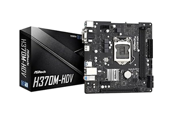 ASRock  H370M-HDV Emolevy - Intel H370 - Intel LGA1151 socket - DDR4 RAM - Micro-ATX