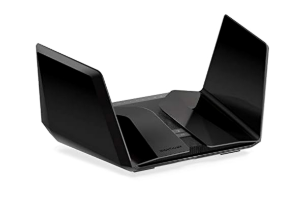 Netgear NETGEAR Routeur WiFi 6E Nighthawk (RAXE500) | Vitesse Wifi 6E Tri band AXE11000 (jusqu’à 10,8 Gbit/s) à 12 Flux |Nouvelle bande 6 GHz | Couverture jusqu'à 230 m² et 60 appareils connectés