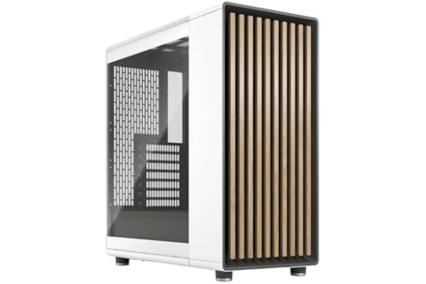 Fractal Design  North Chalk White TG Clear