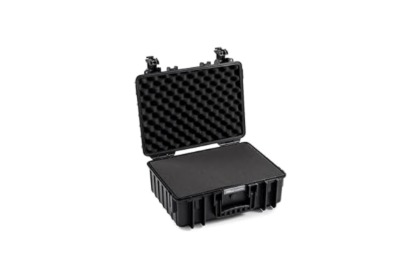 B&W International B&W transportväska för utomhusbruk – typ 5 000 med kuberat skum – svart – vattentät enligt IP67-certifiering, dammtät, praktiskt taget oförstörbar