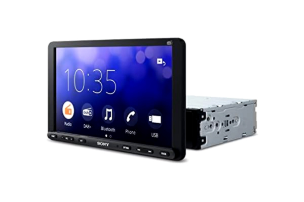 Sony  XAV-AX8150 utan DAB antenn | 1 DIN med 9 tums pekskärm, HDMI för streaming, CarPlay, Android Auto, Weblink 2.0, DAB+