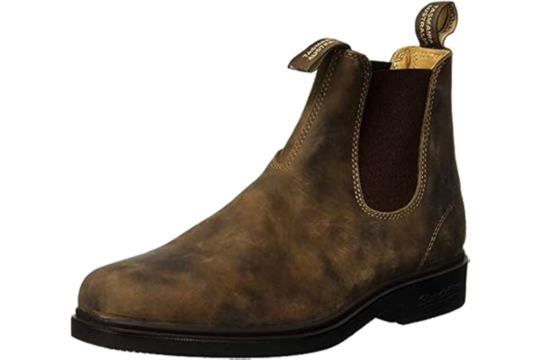 Blundstone  Chisel Teen 1306 Chelsea Boots voor dames, Bruin Rustic Brown, 42 EU