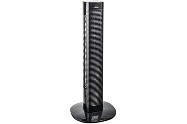 Bestron  Ventilateur colonne oscillant avec minuterie, Hauteur : 80 cm, 50 W, Noir
