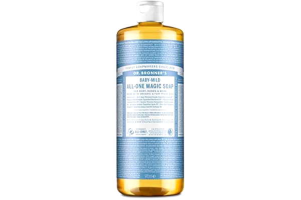 Dr. Bronner's  Tvål Organisk Vätska Utan Parfym 945 ml