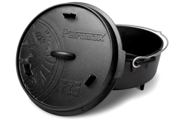 Petromax  Fire Pot ft6, inga fötter, platt bas (nederländsk ugn)