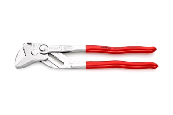 Knipex KNIPEX Tångnyckel Tång- och skruvnyckel i ett verktyg förkromad med plastöverdrag 300 mm, 86 03 300