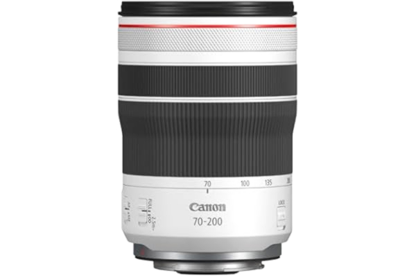 Canon  RF 70–200 mm F4L is USM-objektiv | konstant bländöppning på 1:4, kompakt och lätt design, väderbeständig, kompatibel med alla Canon-kameror i EOS R-serien