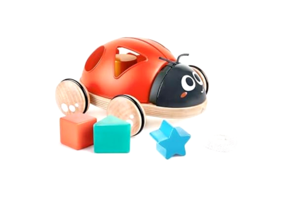 Hape  Shape Sorter Nyckelpiga Flerfärgad, E0364