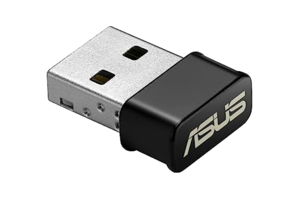 Asus  USB-AC53 Nano AC1200 dubbla band Wi-Fi USB-minne (802.11ac, MU-Mimo-stöd)