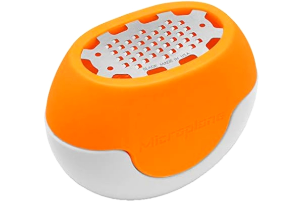 Microplane  Flexi Zesti Citrusrivjärn, rostfritt stål, orange, 7,62 x 3,81 x 5,72 cm