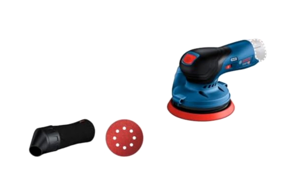 Bosch  Professional 12V System sladdlös excenterslip GEX 12V-125 (inkl. sliprondell (125 mm), 1 x slippapper, dammpåse, utan batteri och laddare, i kartong)