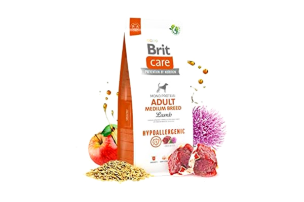 Brit BRIT Care allergivänlig, vuxen, medium, russlamb, – torr hundmat – 12 kg
