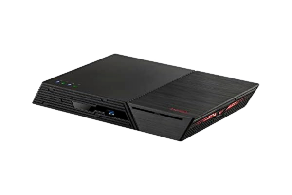 Asustor  Flashtor 6 FS6706T – 6-bay ren M.2-SSD-NAS-nätverkslagring hölje, Quad Core 2.0 GHz, Six M.2 SSD-kortplatser, dubbla 2,5 GbE-portar, 4 GB RAM DDR4 (disklös)