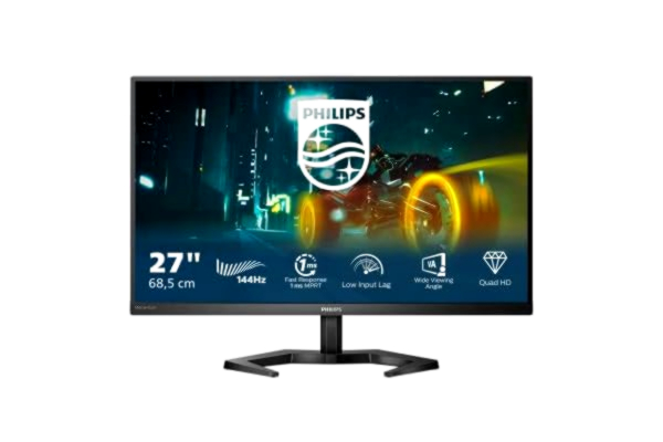 Philips 27" Philips Momentum 3000 QHD 144Hz -kaiuttimilla varustettu näyttö