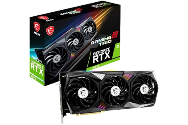 MSI  GeForce RTX 3070 GAMING Z TRIO 8G LHR grafische kaart - RTX 3070, 1845MHz, TRI FROZR FAN, 8 GB GDDR6, 256 bit, PCI Express Gen 4, DisplayPort v1.4a, HDMI