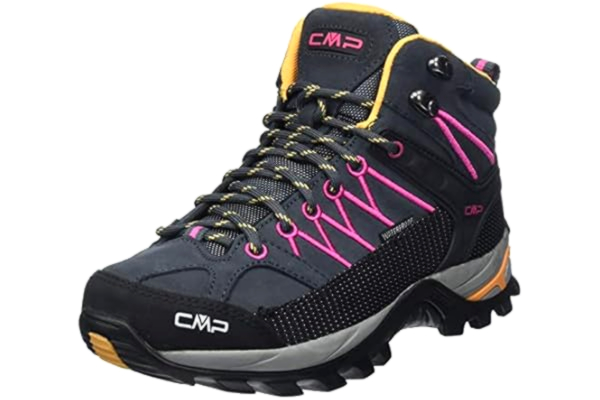 CMP  Rigel Mid Wmn Shoe Wp Trekkingschoenen voor dames, Antraciet Bouganville, 42 EU