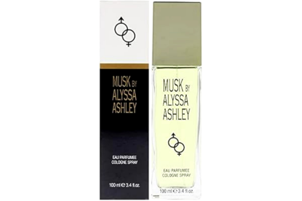 Alyssa Ashley ALYSSA ASHLEY Musk 70311 Eau De Cologne, Transparent, 100 ml