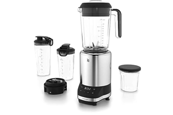WMF  0416530011 Kult Pro Blender, 1,2 L. 30000 Rpm 6 Hastigheter, 3 Autoprogram Med Lcd Display 2 Bladaggregat 1200 W