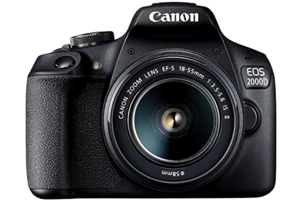Canon  EOS 2000D 18-55mm IS II + Extra LP-E10 Battery