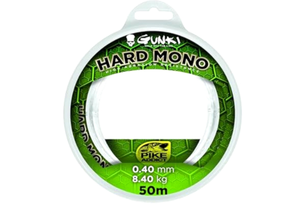 Gunki  Nylon Hard Mono 50m - D.0.40mm - R.8.4Kg - 40291