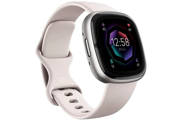 Fitbit Sense 2,Lunar White/Platinum