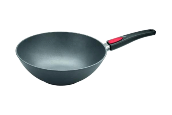 Woll  Nowo IL 11030 Wok/poêle en Titane avec poignée Amovible Compatible Induction Diamètres 30 cm Profondeur 10 cm