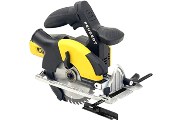 Peugeot  Outillage 650351 EnergySAW-C18VBL cirkelzaag 165 mm 18 V + oplader + sleutel, 2,0 Ah, spanning 18 V