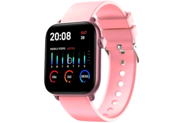 Xplora XPLORA XMOVE Activity and Fitness Tracker - Heart Rate Monitor, Sleep Monitor, Sports Monitoring Modes, IP68 Waterproof, Pedometer, Smartwatch Functions - Includes 2 Year Warranty (PINK)