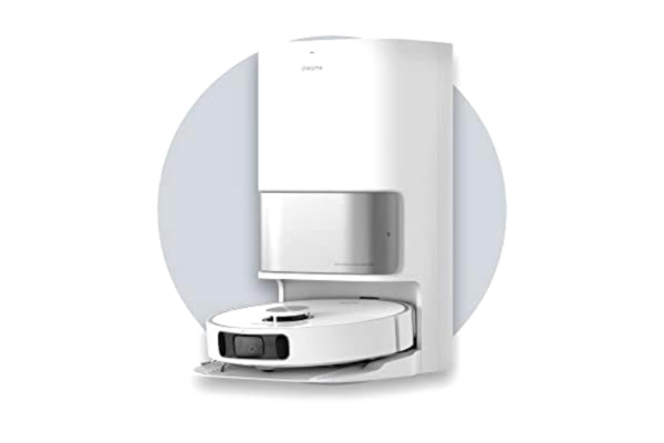Dreame  L10s Ultra Robot Aspirateur Laveur avec Base Autonettoyante (Vidange Poussière, Nettoyage Automatique) AI Détection d'obstacles 3D, 5300Pa, Tapis Poils d'animaux, Batterie 210m, WiFi/APP/Alexa