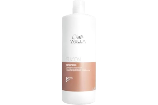 Wella  Professionals Fusion Intense Repair Conditioner - Intense Repair & Smoothening Conditioner for Dry & Damaged Hair - Boosts Shine & Protects Hair Against Breakage 1000ml