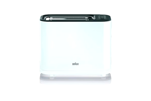 Braun  Purease Serie 3 HT3000BK stainless steel Toaster, 7 variable browning settings, reheat & defrost function, highlift &removable crumb tray - white