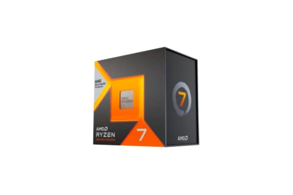 AMD  Ryzen 7 7800X3D processor med 3D V-cache-teknik, 8 kärnor/16 obegränsade trådar, Zen 4-arkitektur, 104M Cache, 120W TDP, upp till 5,0 GHz frekvens boost, AMD 5, DDR5 och PCIe 5.0