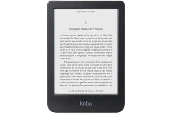 Kobo  Clara BW | eReader | 6 tum antireflekterande pekskärm med ComfortLight Pro | Mörkt läge alternativ | ljudböcker | vattentät | 16 GB lagringsutrymme | svart