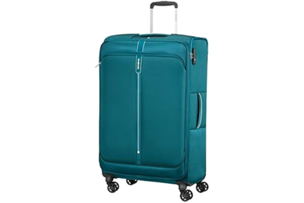 Samsonite  Popsoda bagaż podręczny pionowy, Turkus (morski), Spinner L expandable (78 cm - 112.5 L), walizka bagażowa